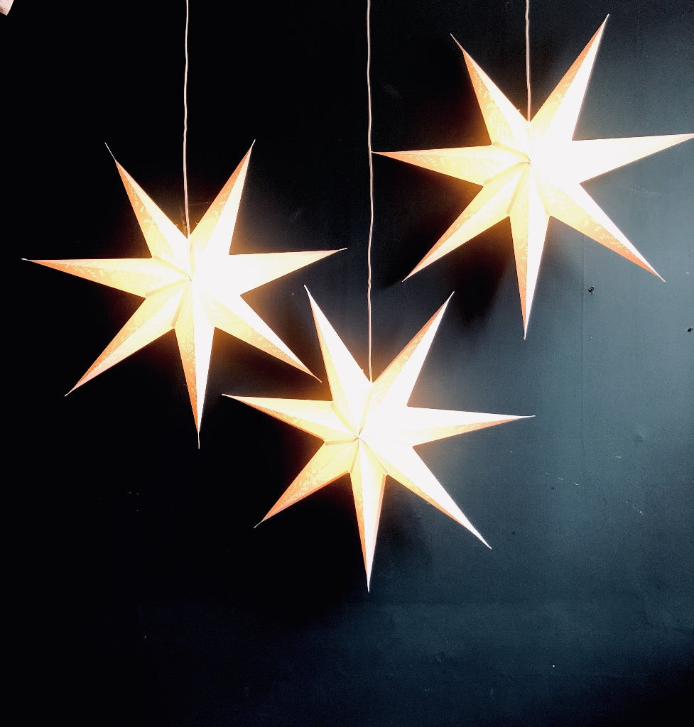 Hanging clearance star lamp