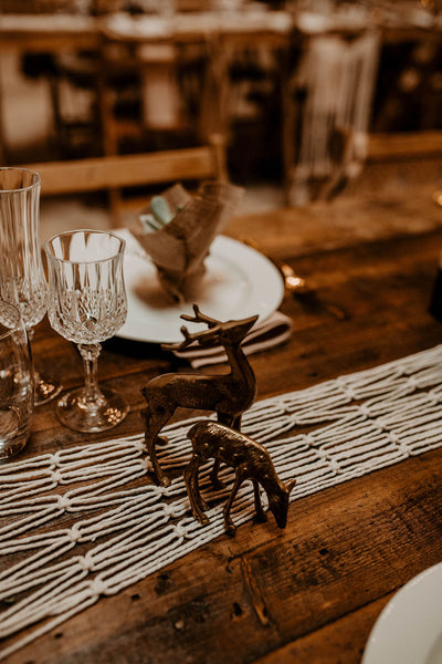Brass Animals for hire |  Rock the Day | party styling | props to hire | table and chair decor London