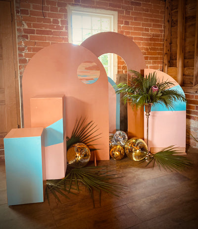 How Rock the Day’s backdrops to hire can make a party look incredible