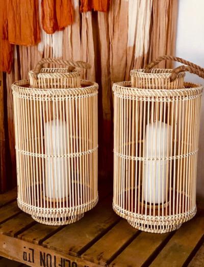 Hire our bamboo large bamboo lanterns for your summer party. Party prop hire by Rock the Day Venue decor Essex Event hire London Bespoke props Services