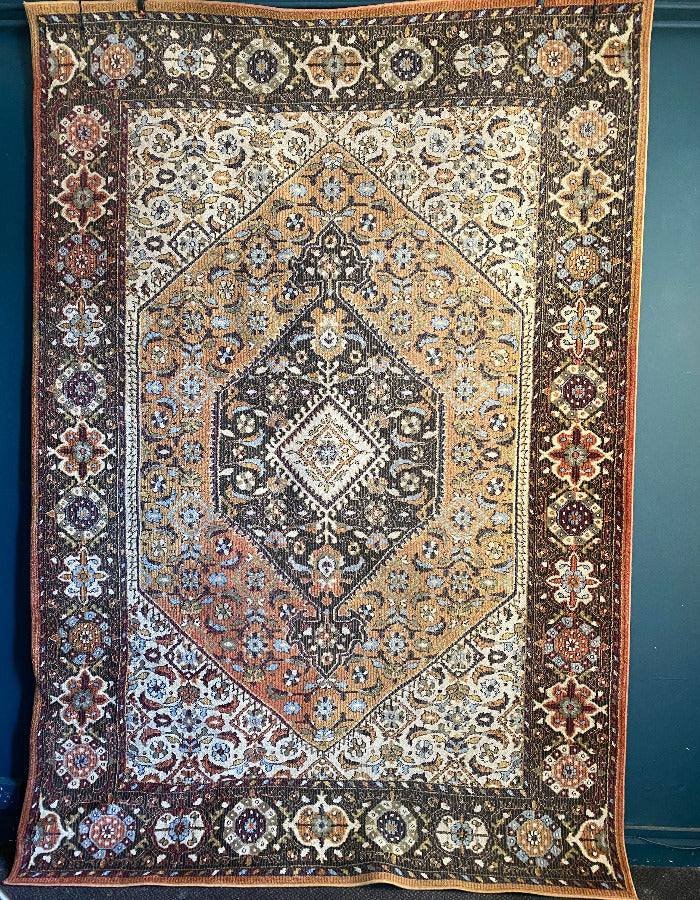 Large Rug Prop Ex-Large Apricot/Beige Rug 002| Party hire | event props – Rock the Day