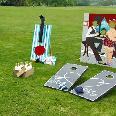 Outdoor game packege, splat the rat, peep board, ringtoss available for hire in Essex, London, Hertfordshire