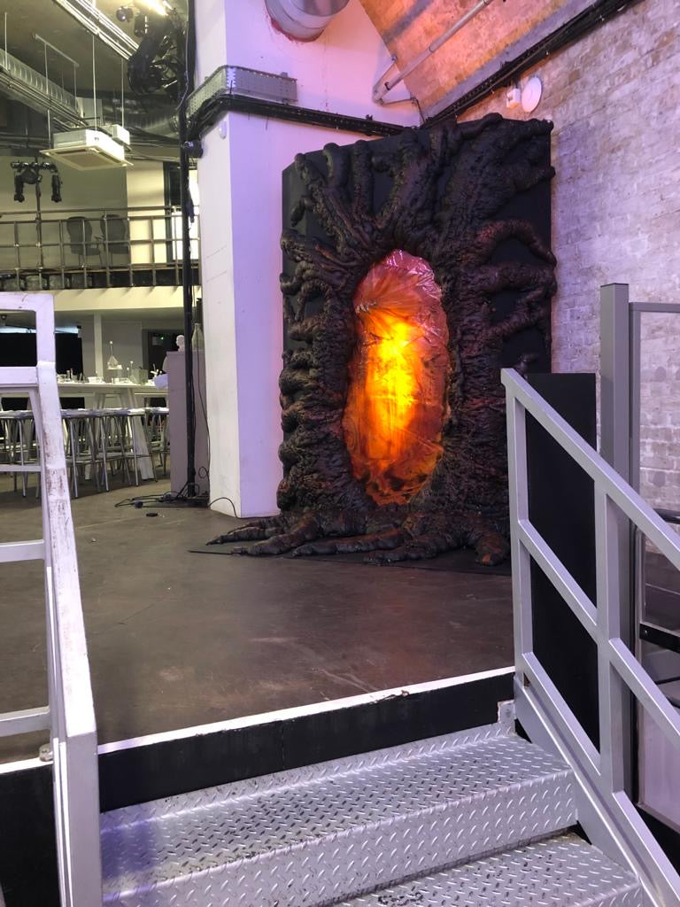 Stranger Things inspired Breaking Through Wall | prop hire – Rock the Day