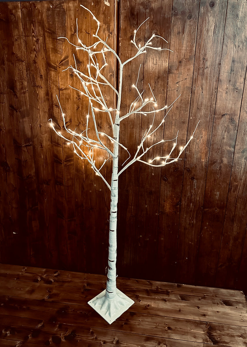 White Birch hireChristmas party prop hireChristmas styling Rock the Day