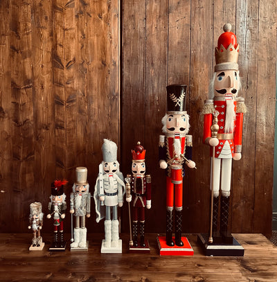 Nutcracker Christmas decor for hire | Christmas party decor by Rock the Day Essex | Party Props for hire | Christmas Party Props and styling  London 