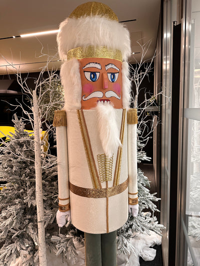Giant Nutcracker for hire | Christmas party decor hire | Christmas party styling and prop hire | Themed Christmas party hire London by Rock the Day | 