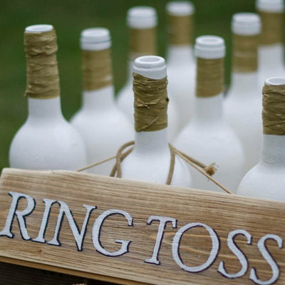 Rustic Ring Toss/ outdoor game to hire - Rock the Day 