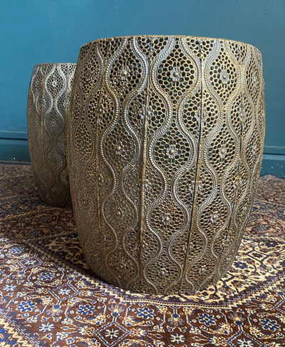 Moroccan style side table. Moroccan themed party decor for hire