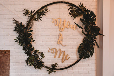 You and Me wedding backdrop | backdrop to hire | wedding decor hire | Rock The Day | Essex