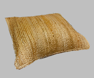 Jute floor cushion for hire | party hire, event decor
